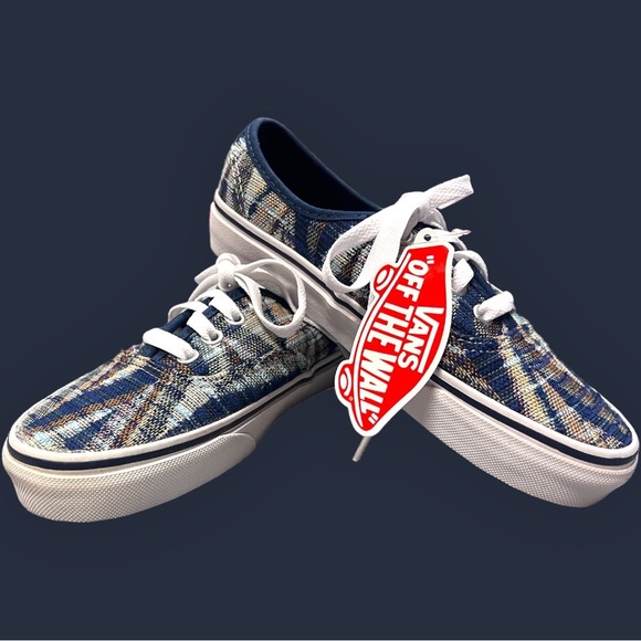 🎉HP🎉 NWB Vans Authentic woven chevron design sneakers. Women’s 5.5 (M4) - Picture 8 of 10